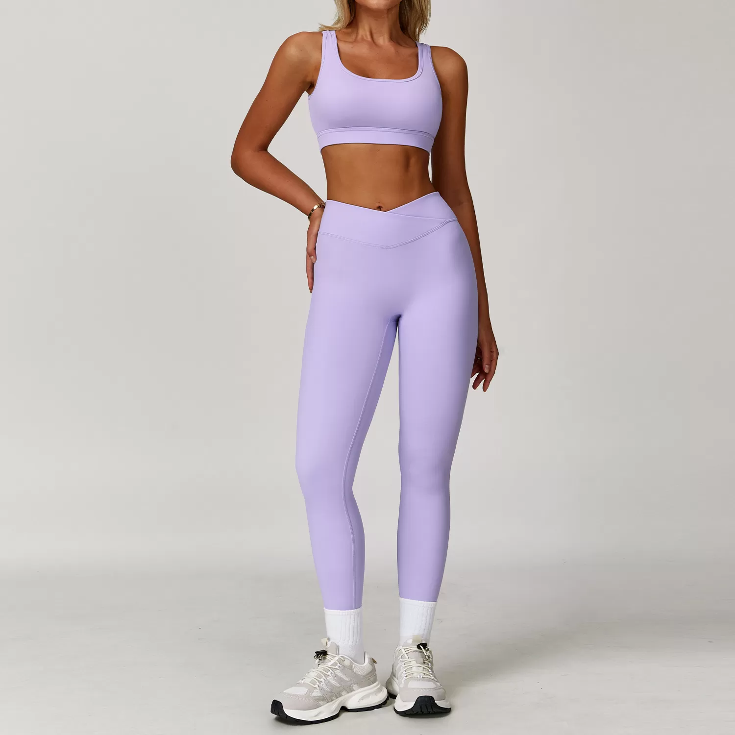 Women Sports Bra Skirts Fitness Workout Leggings Shorts 7 Piece Yoga Sets FGBTZ4501