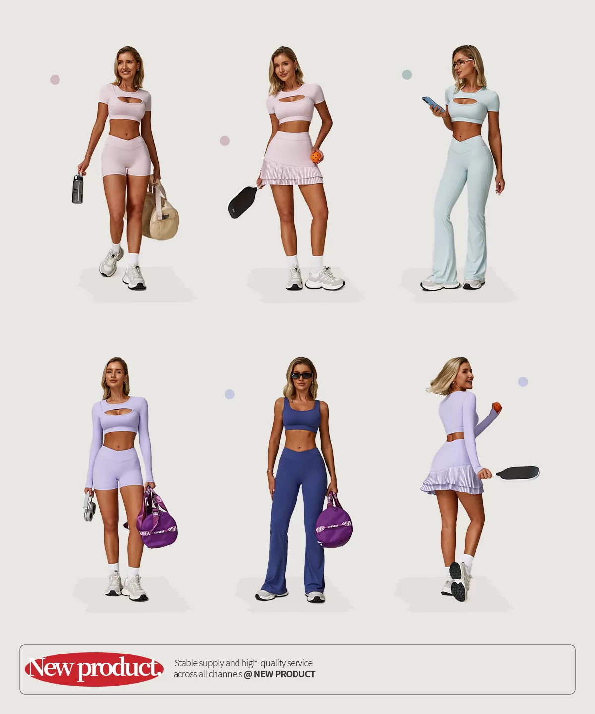 Product Launch: 7-Piece Versatile Yoga Outfit Set Now Available!