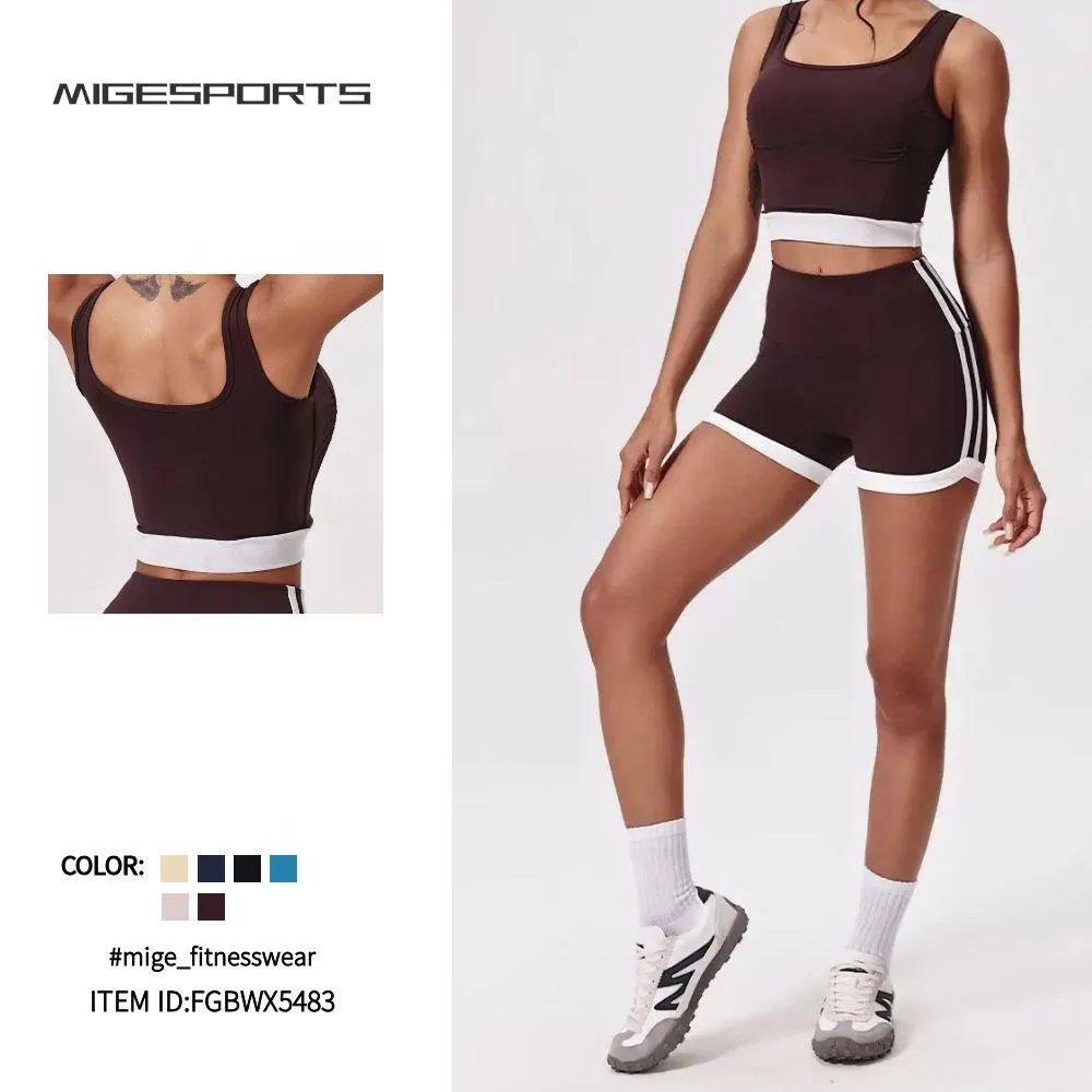 High Quality Woman Gym Workout Sports Bra FGBWX5483