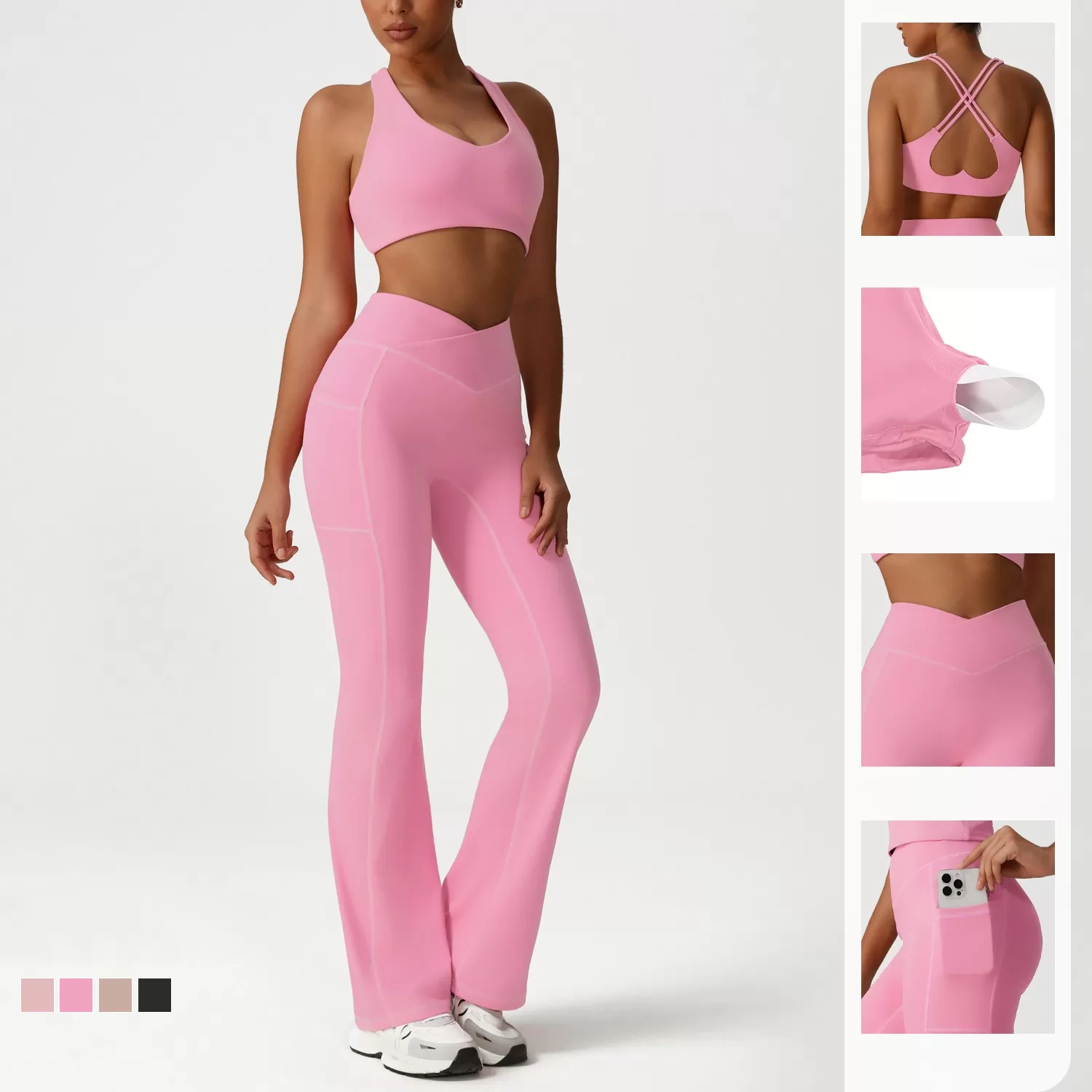 Women's Yoga Suits Sportswear Workout Clothing FGBSM2526