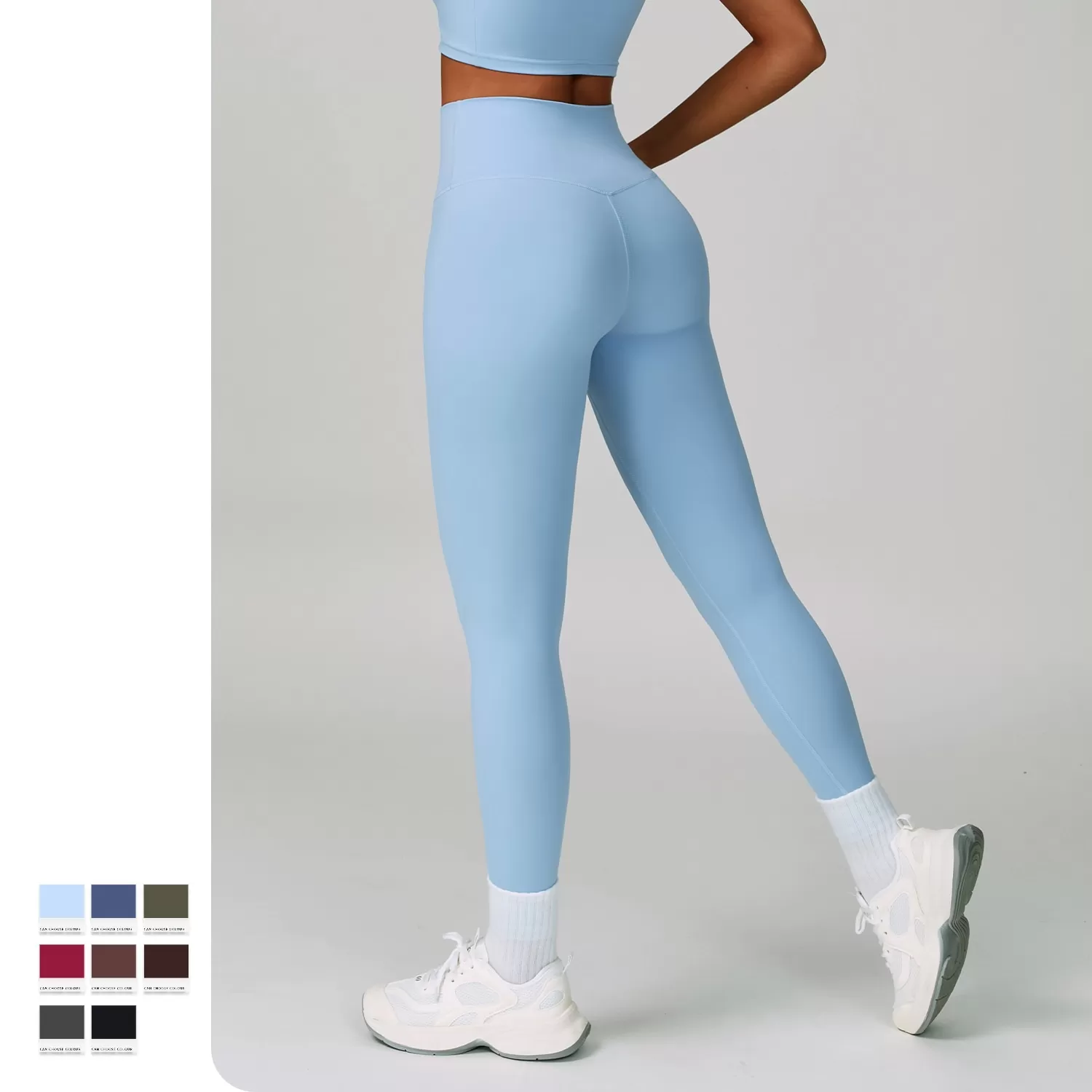 Women's Gym Wear Best High Waist Fitness Pants Yoga Leggings  FGBCK6116