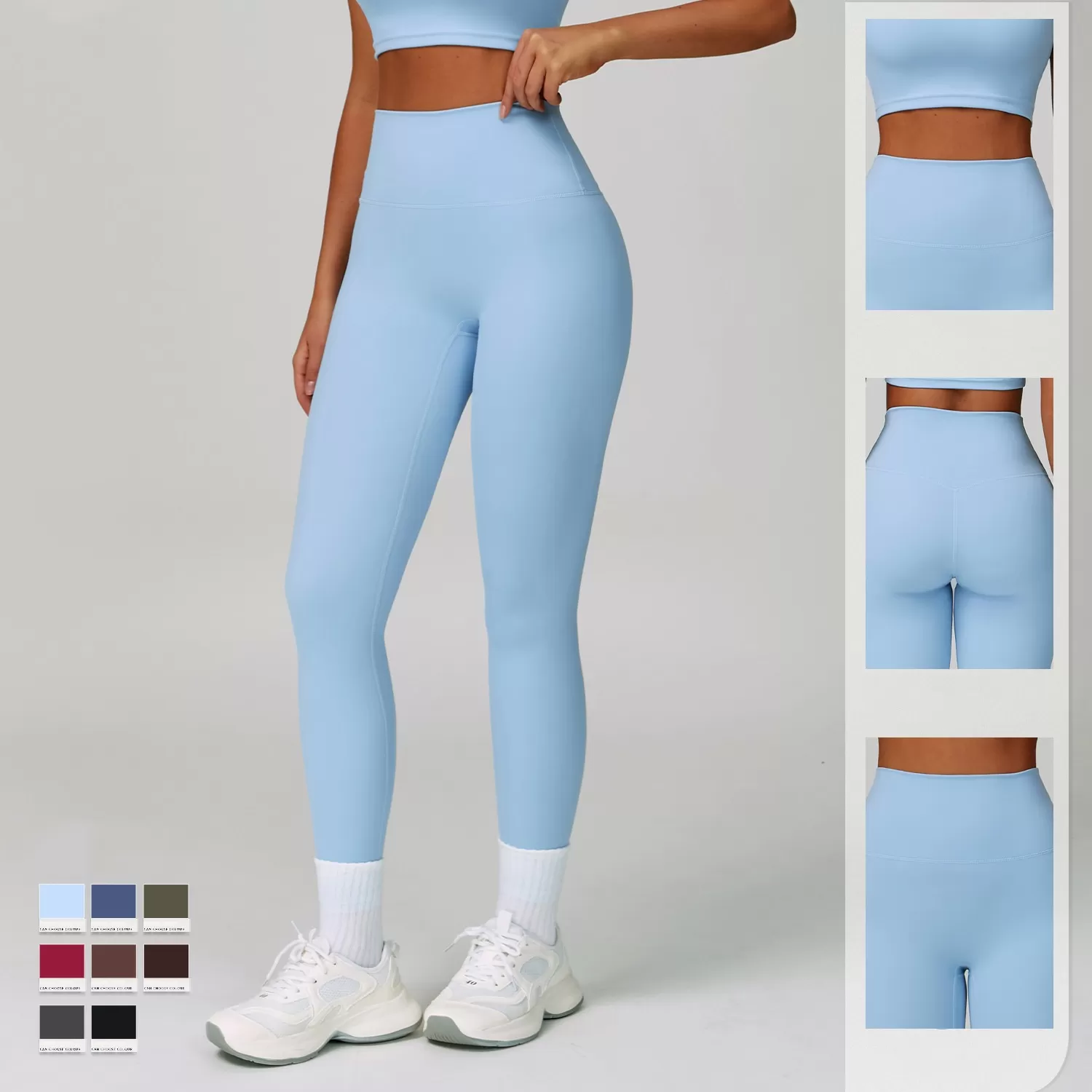 Women's Gym Wear Best High Waist Fitness Pants Yoga Leggings  FGBCK6116