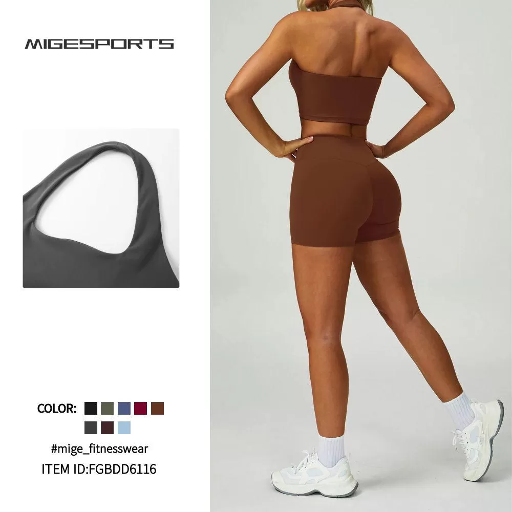 Fitness Top Shockproof Anti-sagging Sports Bra for Women FGBWX6116