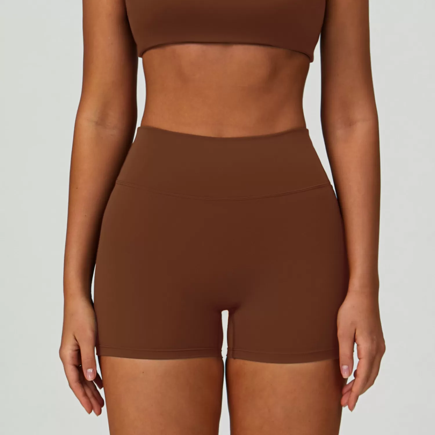 Women High Waist Fitness Yoga Shorts FGBEDK9300