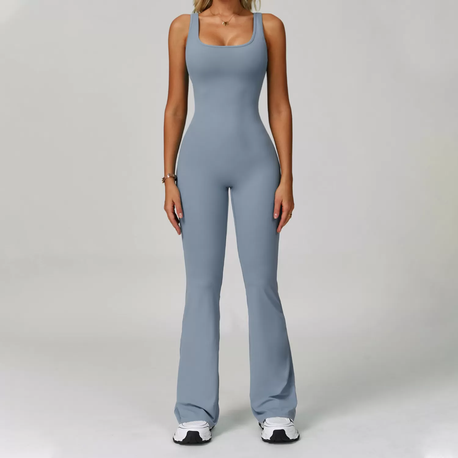 New Fashion Yoga One Piece Flare Jumpsuit FGBCLT8260