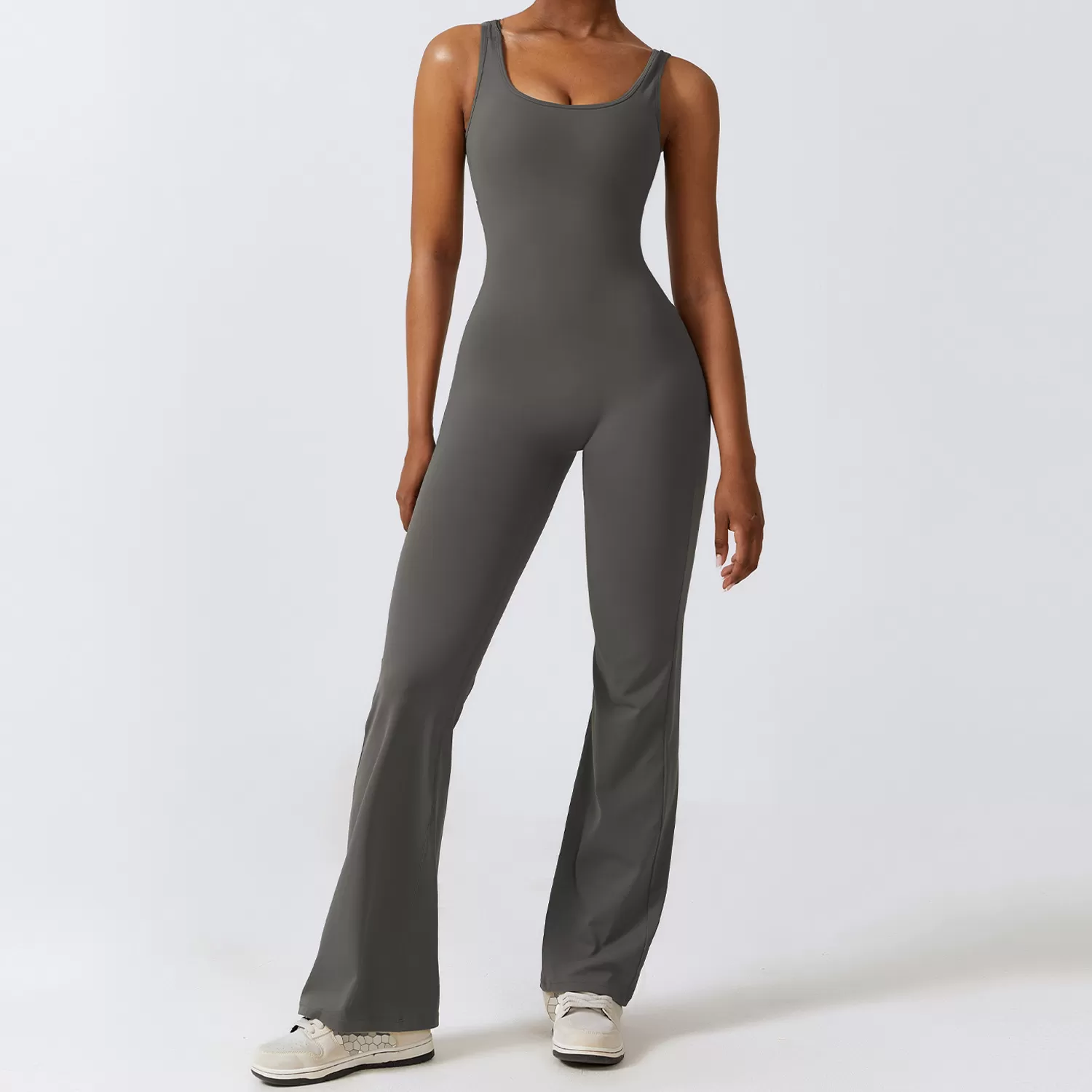 New Fashion Yoga One Piece Flare Jumpsuit FGBCLT8260