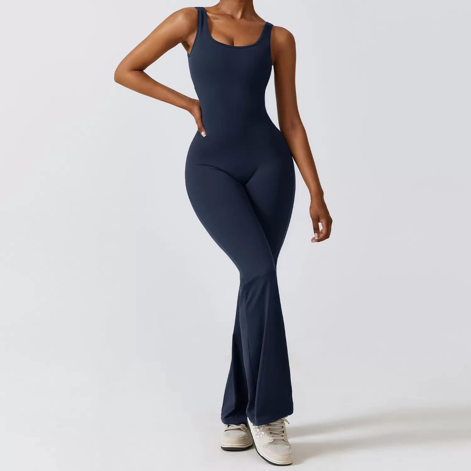 New Fashion Yoga One Piece Flare Jumpsuit FGBCLT8260