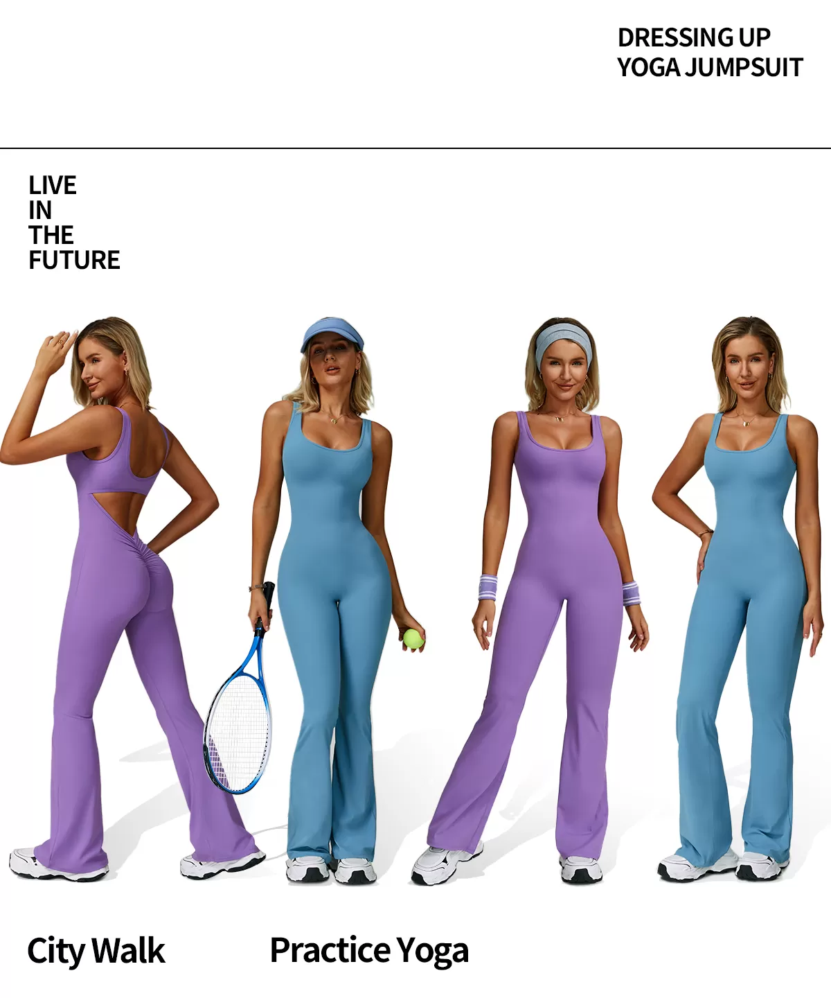 New Arrival: FGBCLT8260 Yoga Jumpsuit