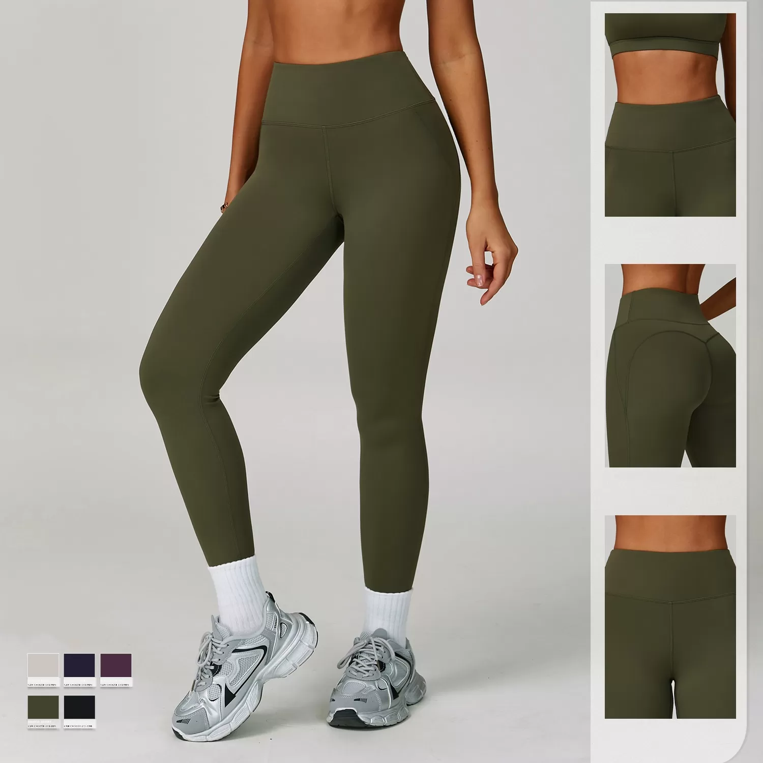 Butter Soft High Waist Yoga Leggings for Women FGBECK3091-1