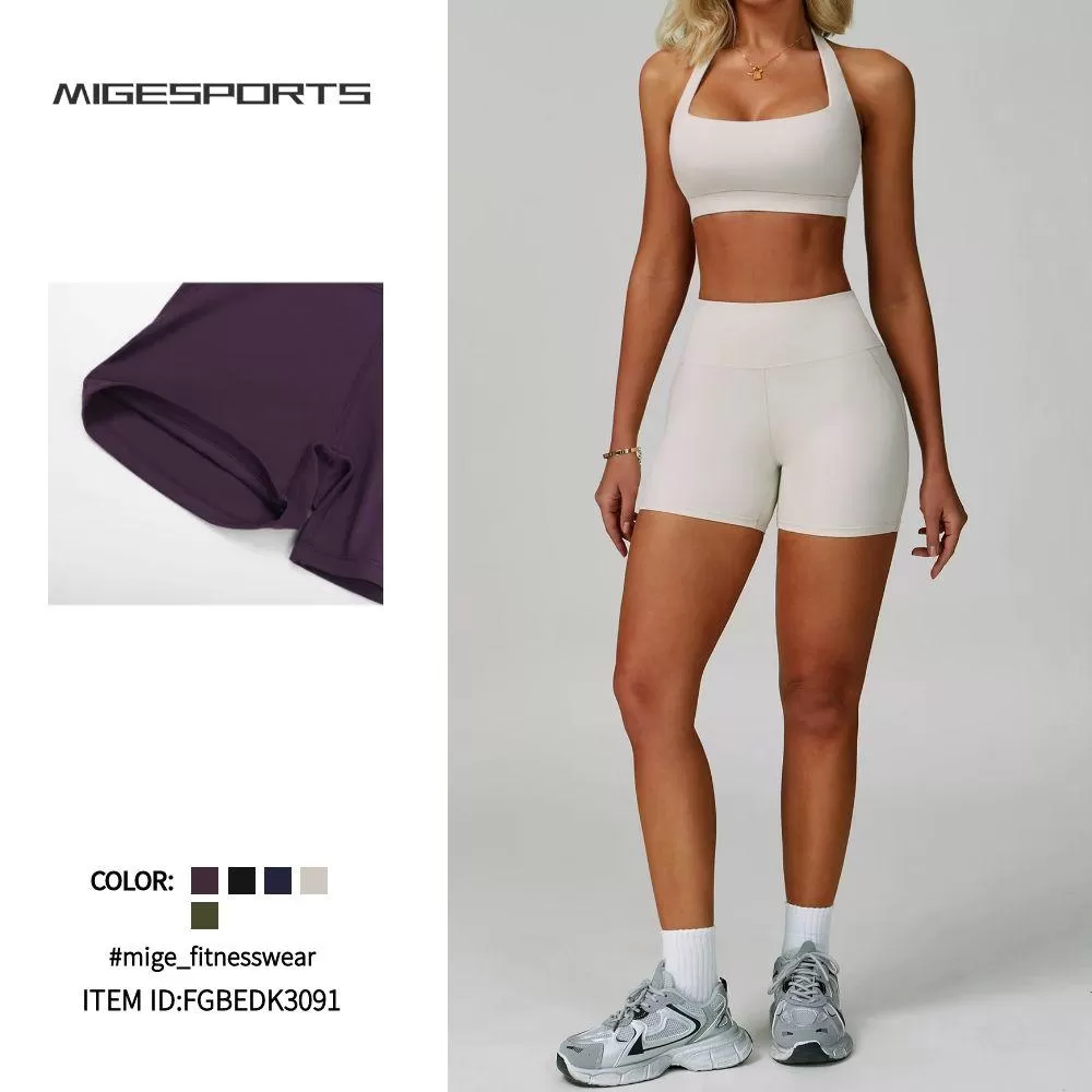 Running Short Pants Sports Workout Yoga Shorts  FGBEDK3091
