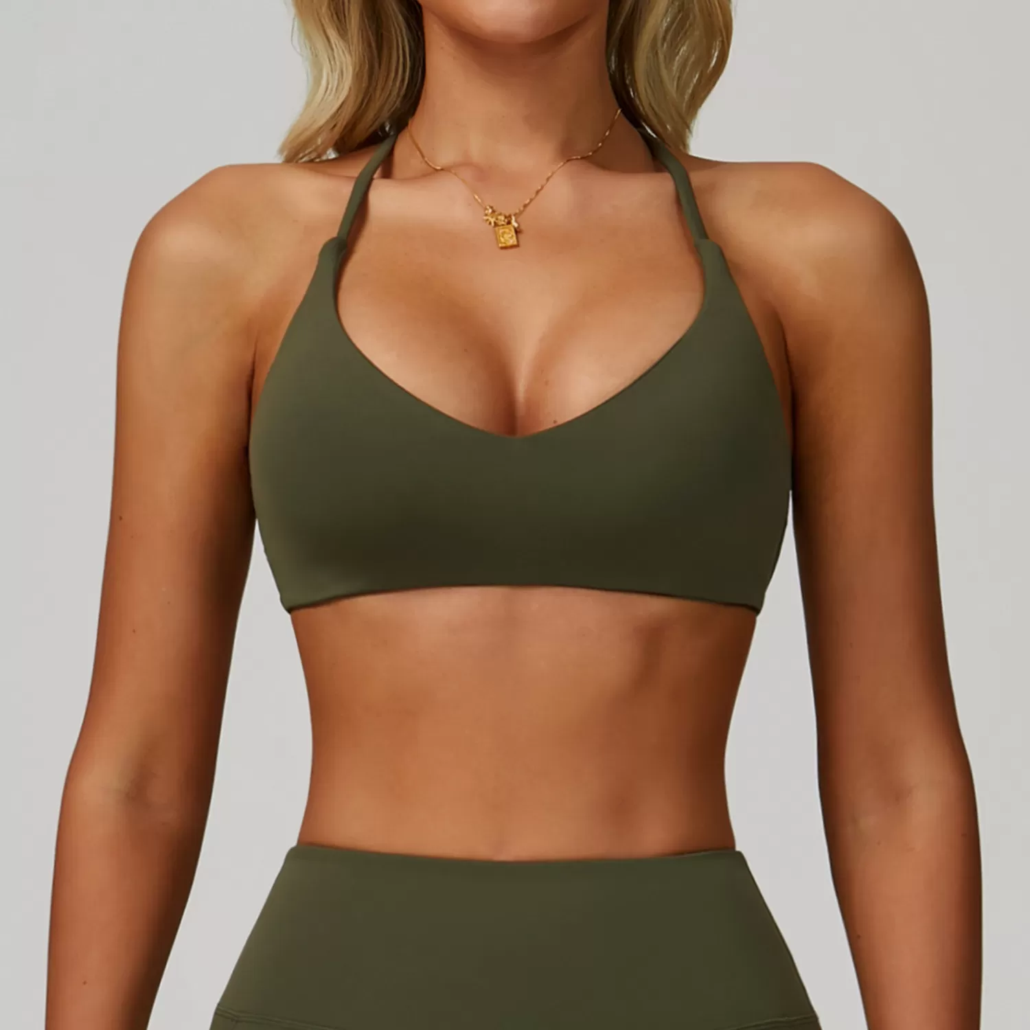 Women's Yoga Cross Back Sports Bra FGBEWX3091-2