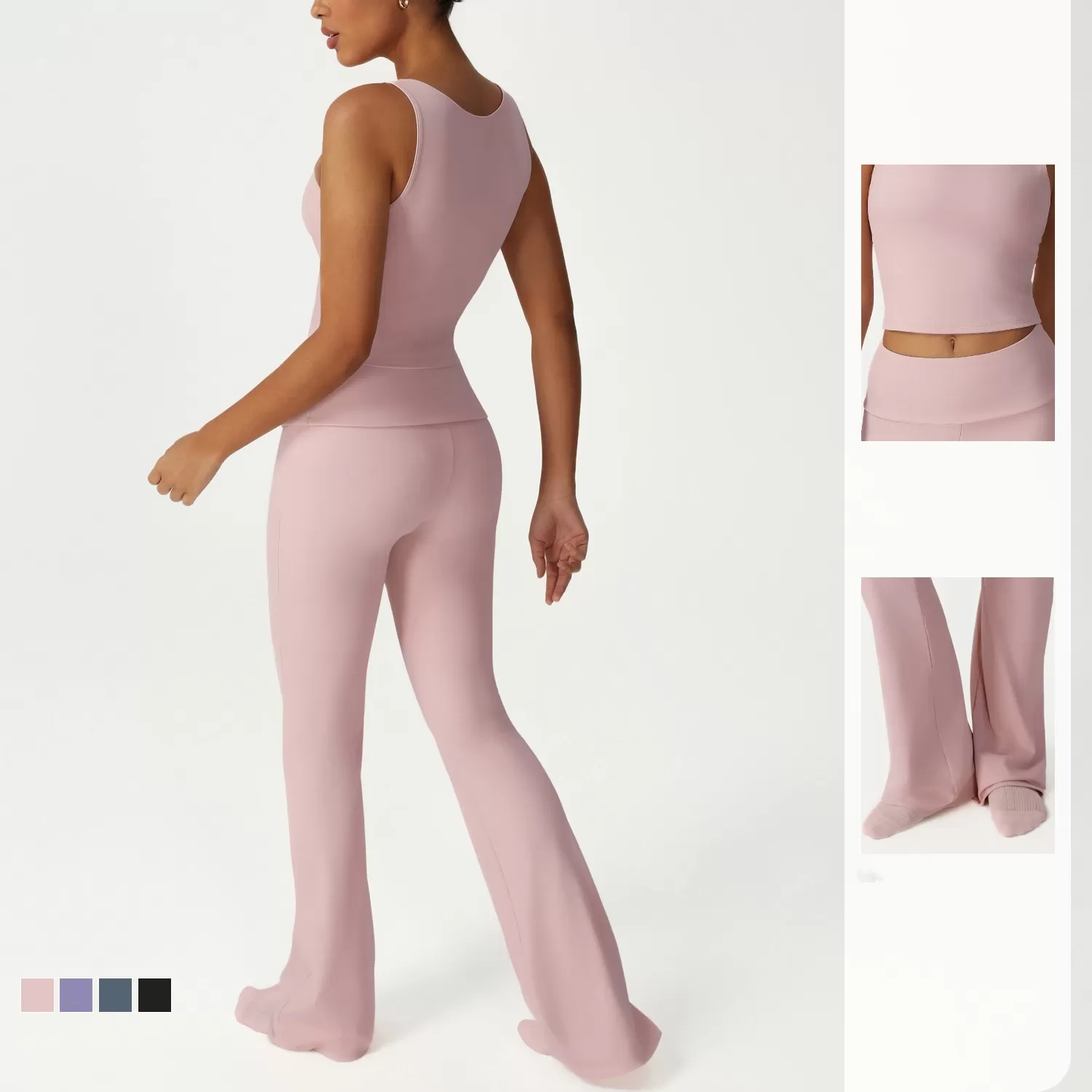 High Stretchy Yoga 2 Pieces Set For Women FGBSM2533