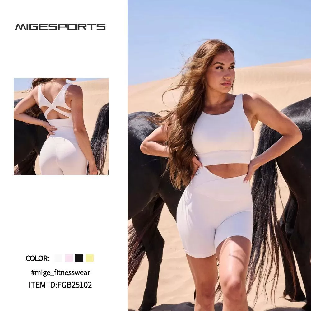 Wholesale Women 2 Piece Workout Yoga Sets FGB25102