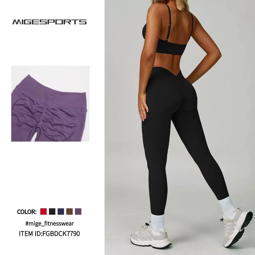 Seamless Yoga Pants Gym Fitness Workout Leggings for Women FGBDCK7790