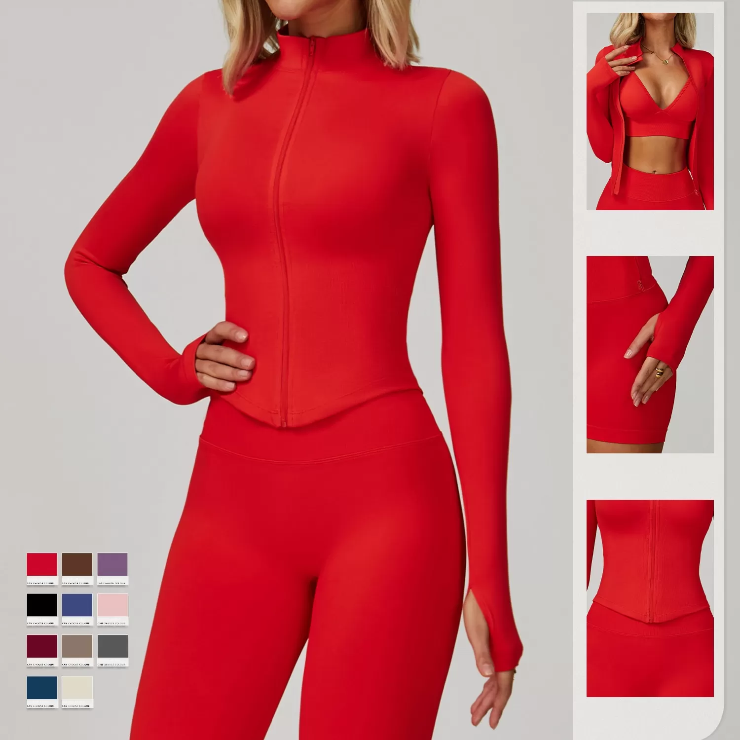 Women's Slimming New Look Yoga Jacket FGBDWT7725