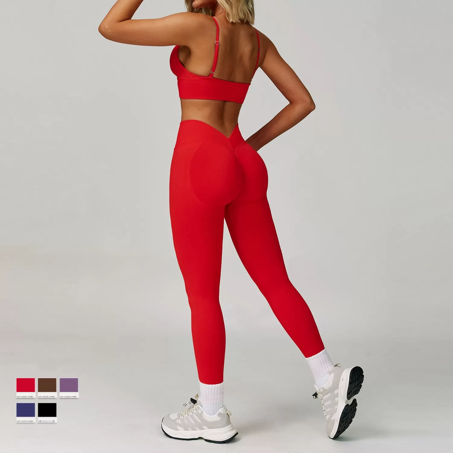 High Stretchy Seamless Yoga 4 Pieces Set With Jacket FGBTZ7790