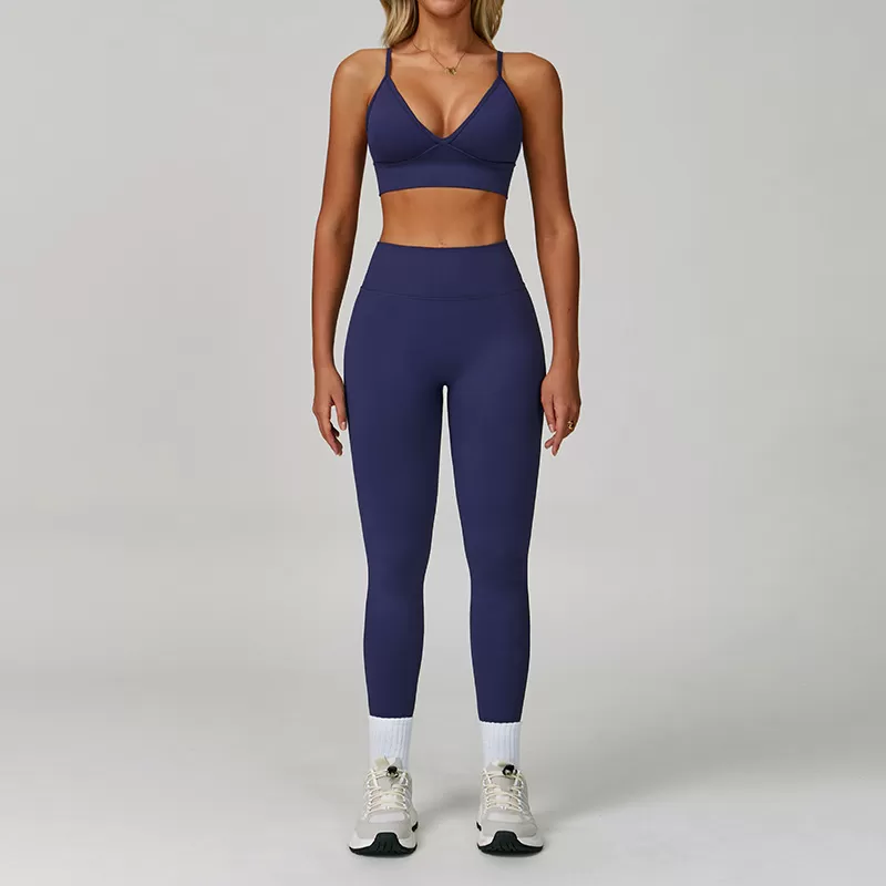 High Stretchy Seamless Yoga 4 Pieces Set With Jacket FGBTZ7790