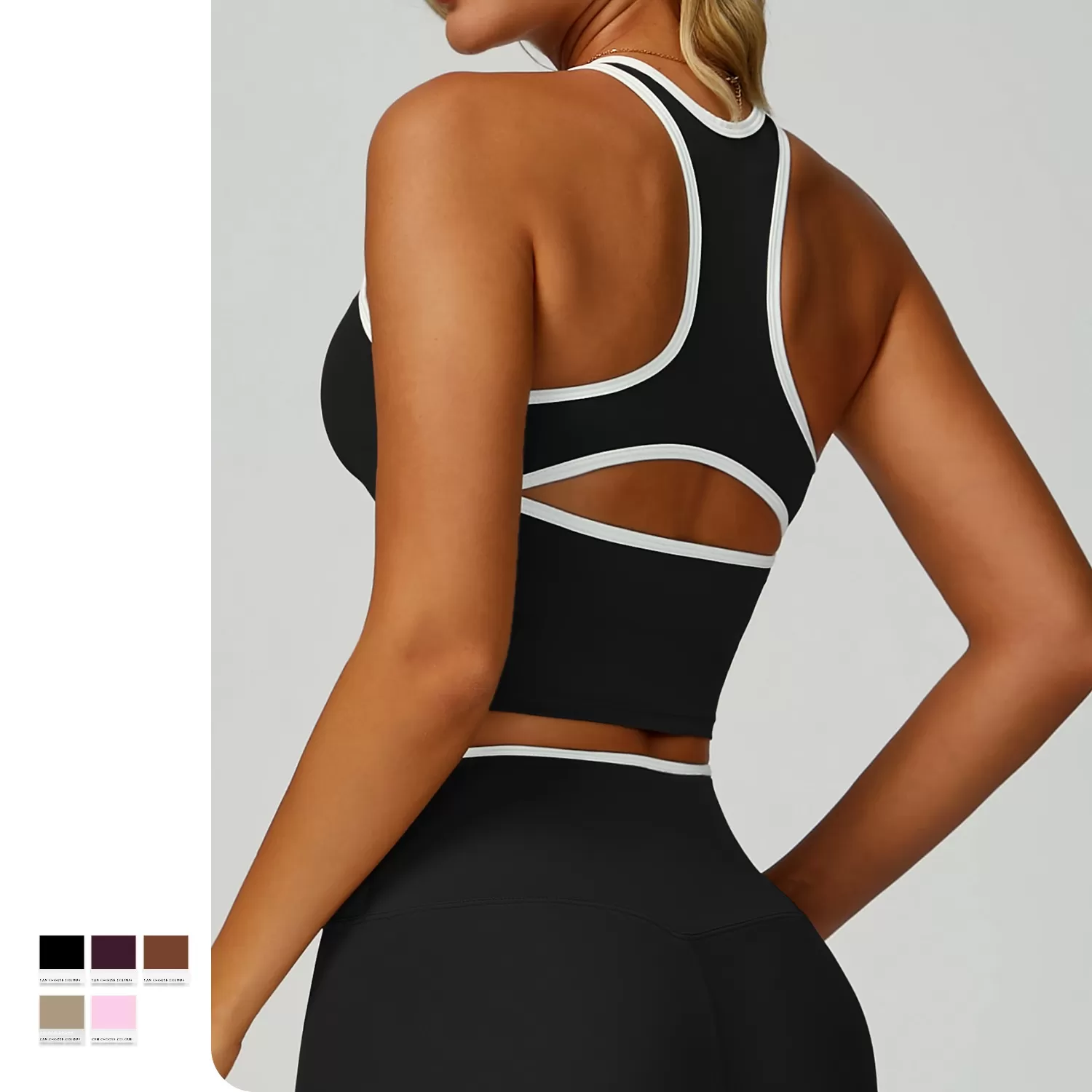 Yoga Clothes Running Tank Top Gym Activewear Singlets FGBEBX9238