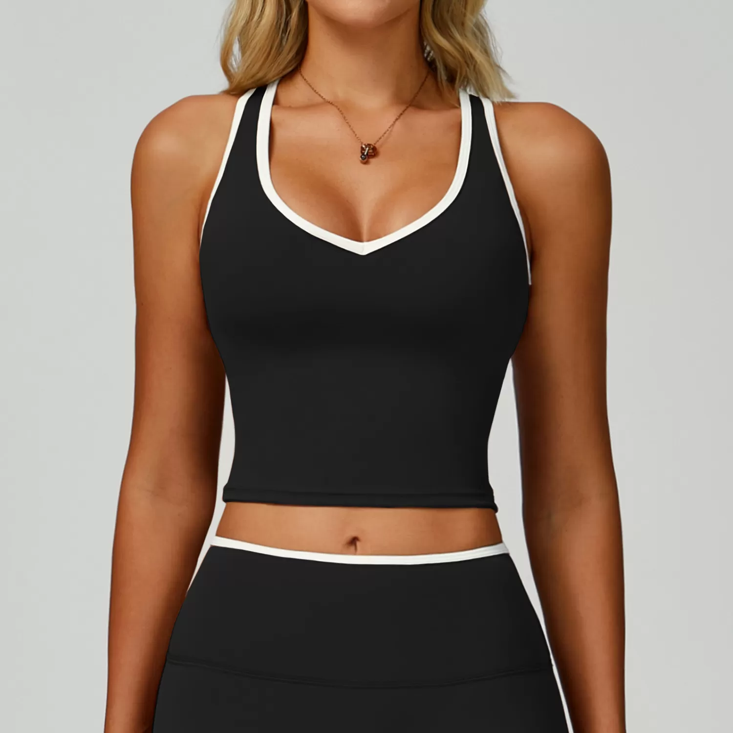 Yoga Clothes Running Tank Top Gym Activewear Singlets FGBEBX9238