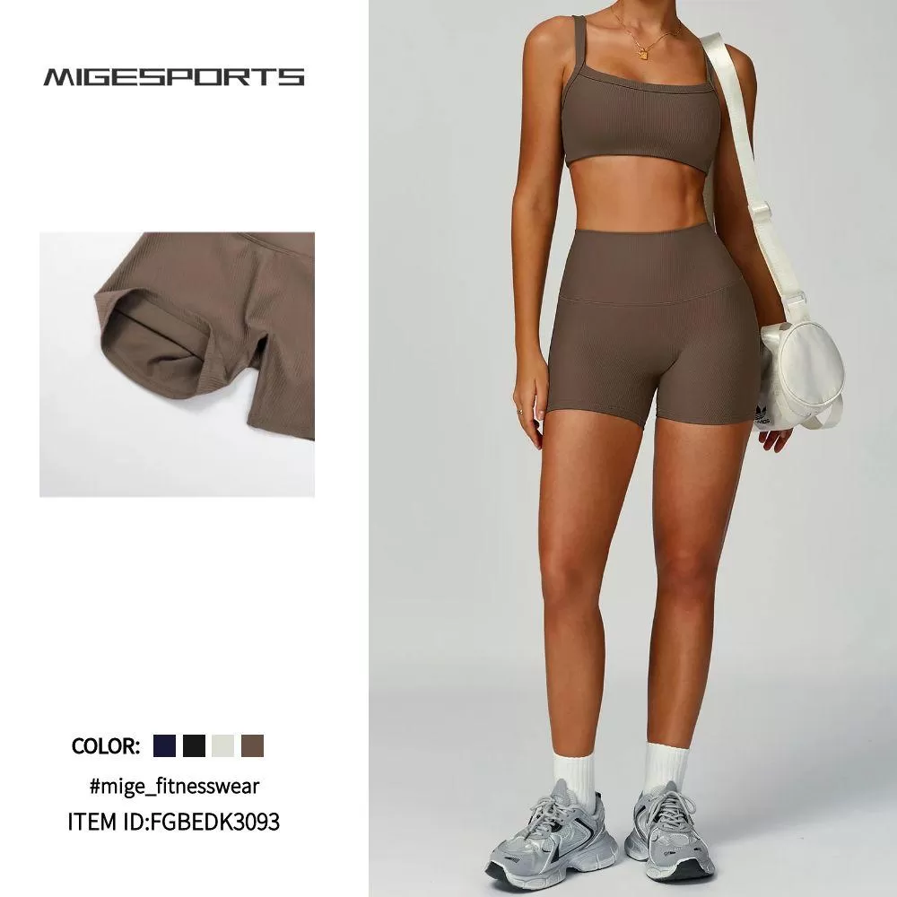 Women's Gym Fitness Workout Yoga Shorts  FGBEDK3093