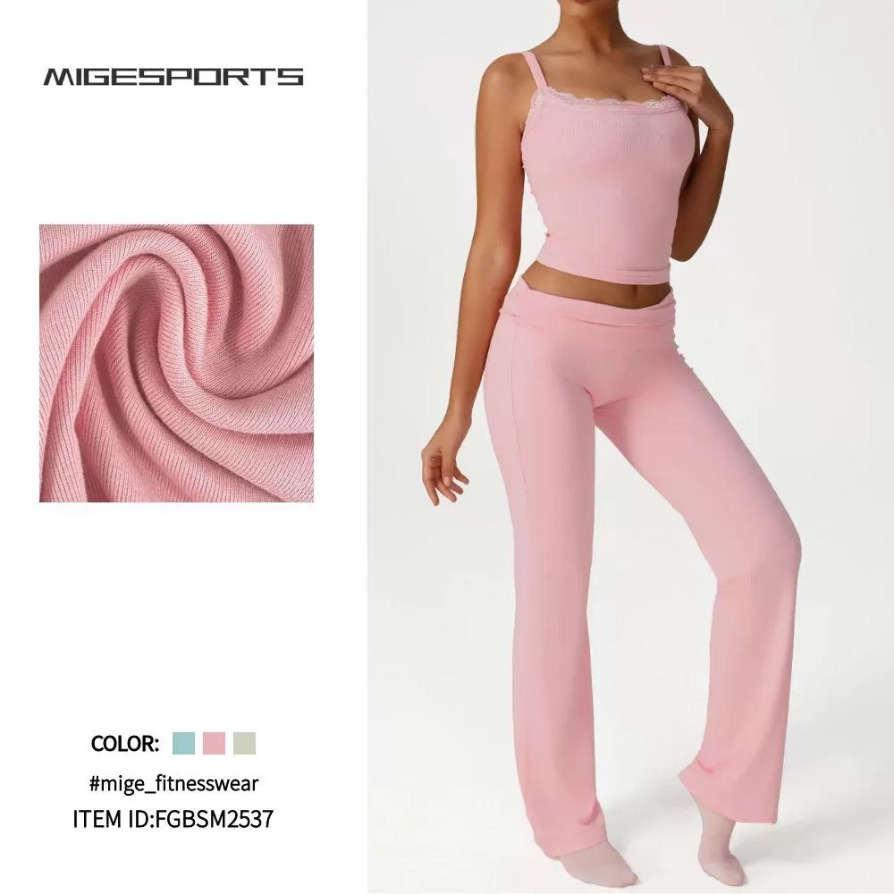 Naked Feeling Workout Suits Fitness Yoga Wear 3 Piece Sports Set FGBSM2537