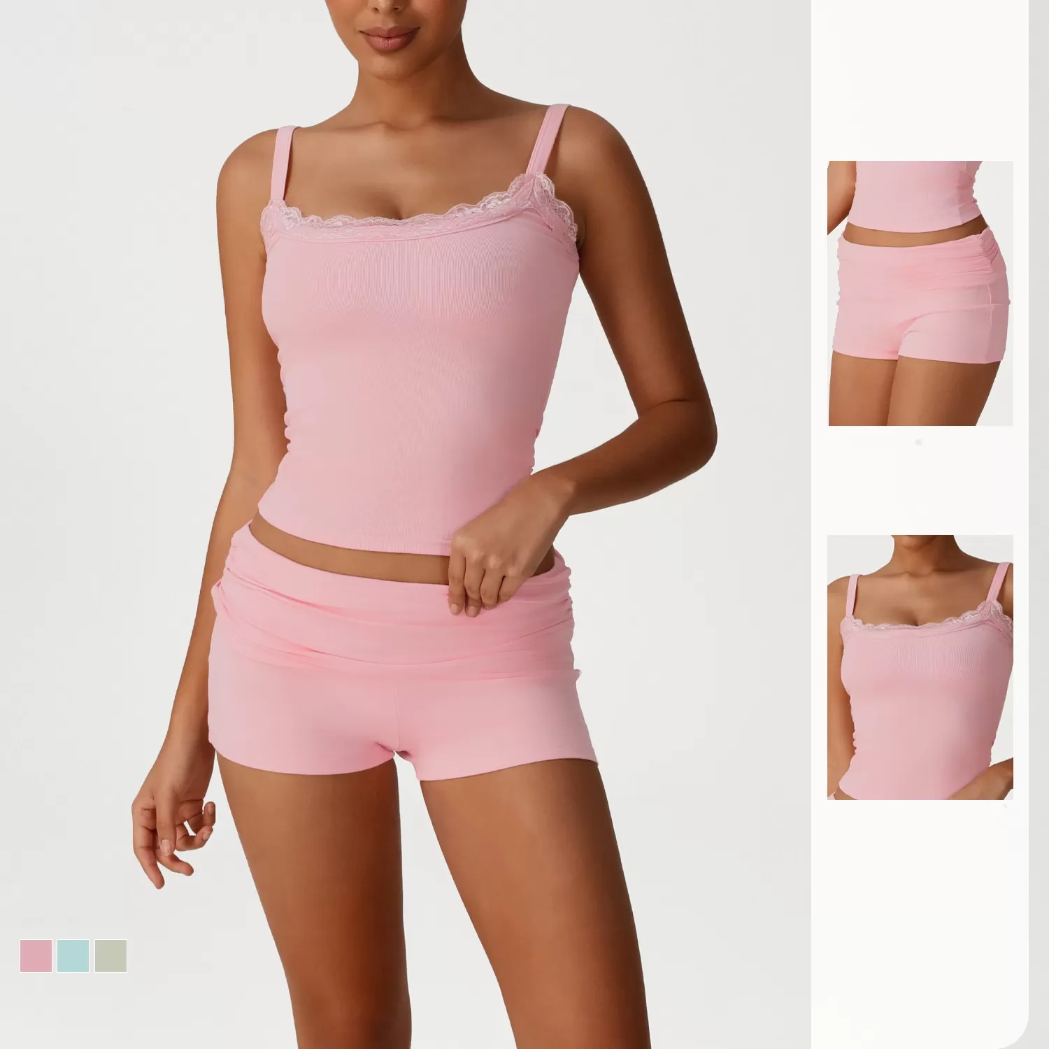 Naked Feeling Workout Suits Fitness Yoga Wear 3 Piece Sports Set FGBSM2537