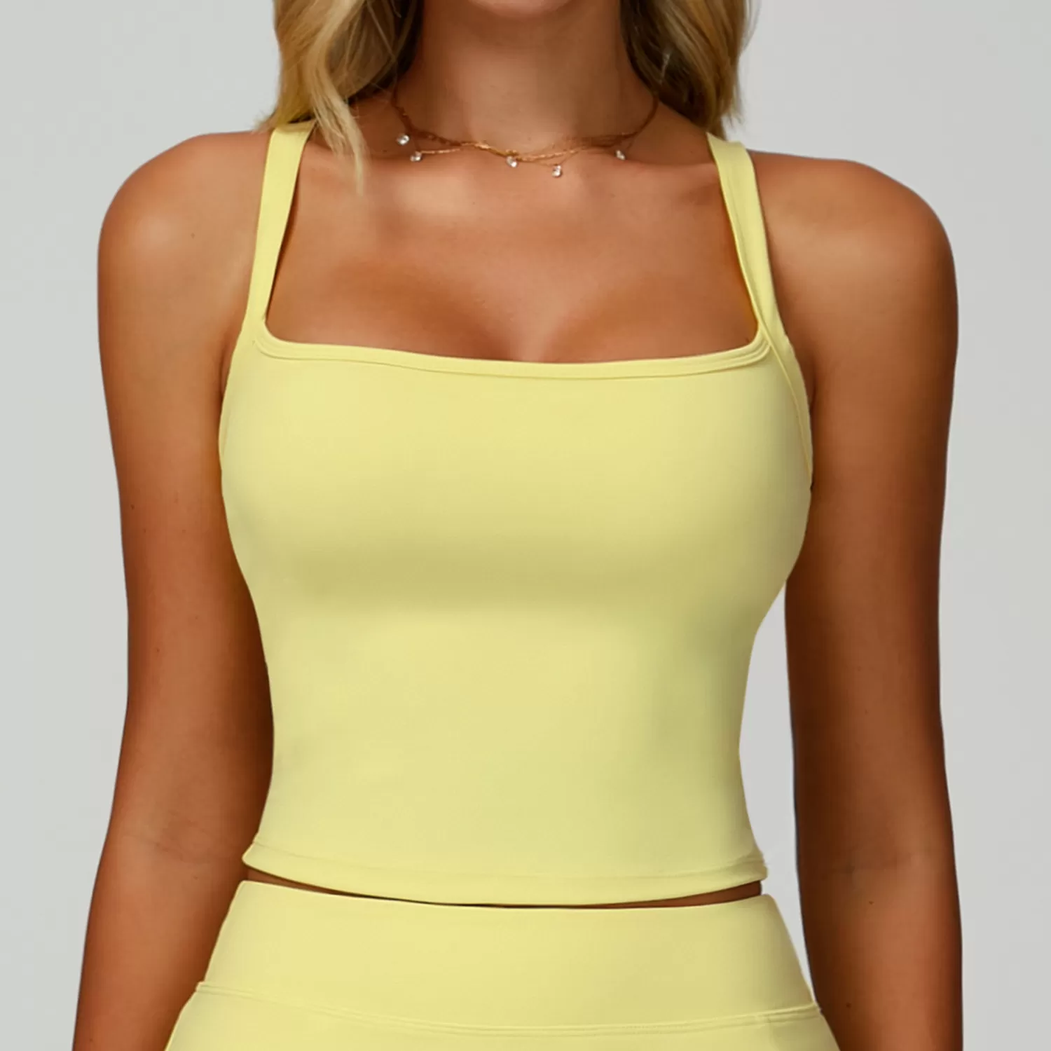 Advanced Sense Sports Underwear Hollow Back Design Solid Yoga Vest Fitness Clothing FGBEBX2002