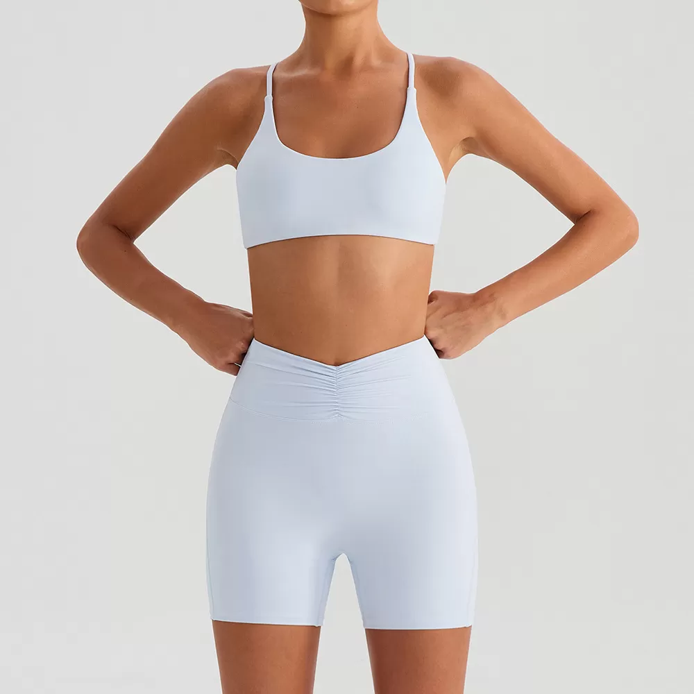 Light Blue bra+shorts