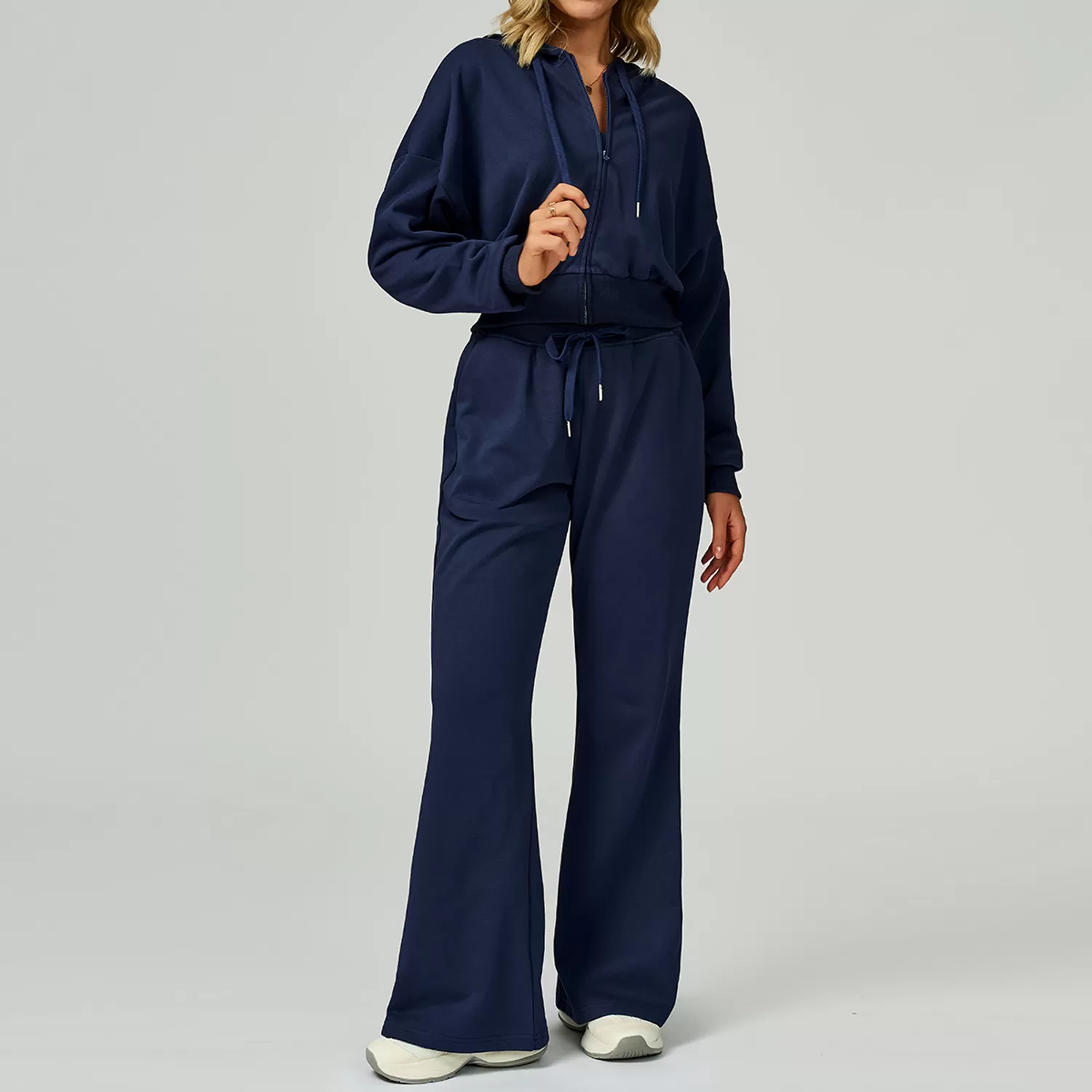 Navy Pants Set
