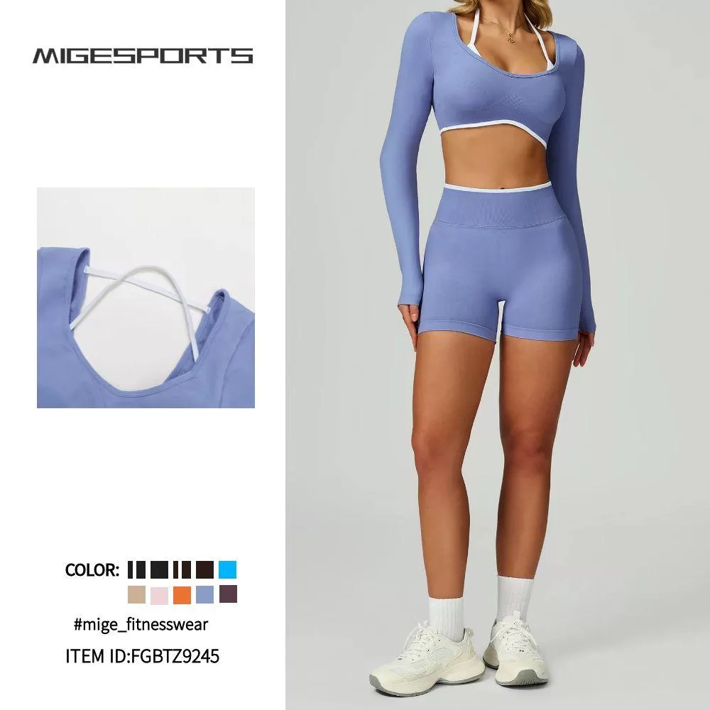 Women New Yoga Sportswear Girls Gym Fitness SetsSports Bras Leggings Yoga Set Running Gym Sets for Women FGBTZ9245