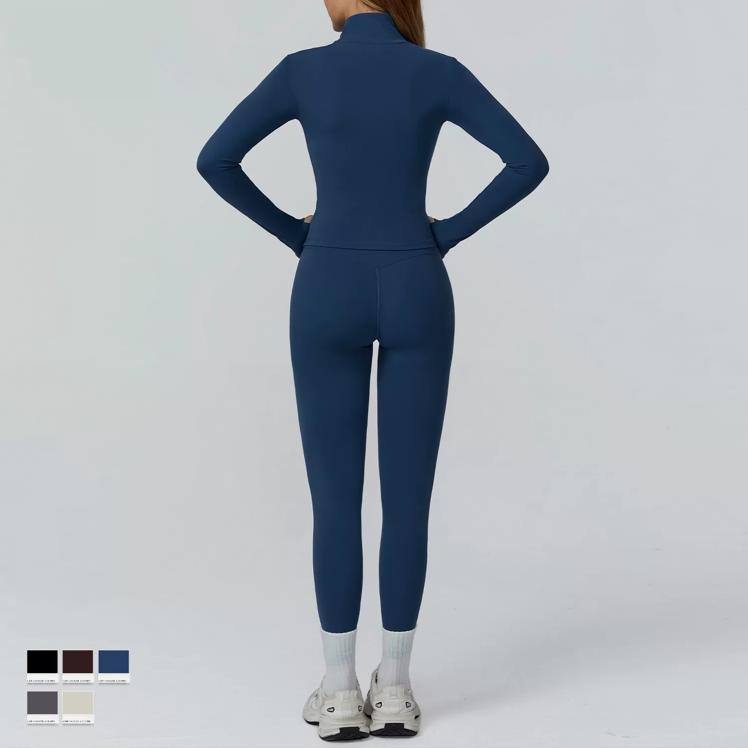 Hot Selling Women's Yoga Leggings Set Fitness Workout Pants Sports Bra Activewear Tight Butt Gym  Yoga Set FGBTZ2036