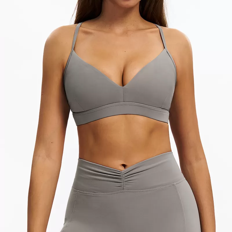 Grey bra1