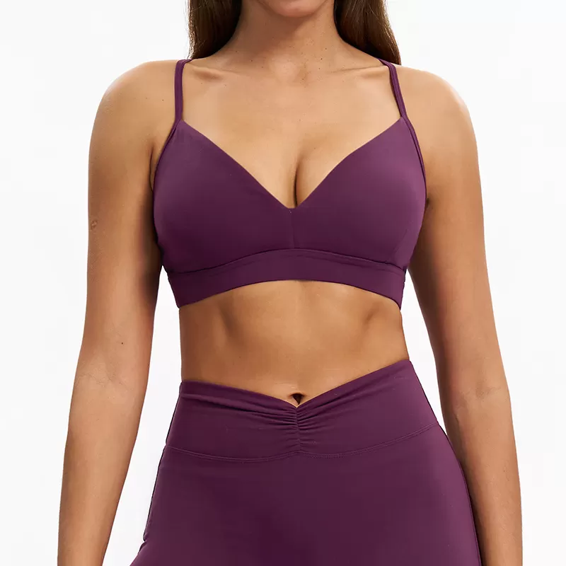 Purple bra1