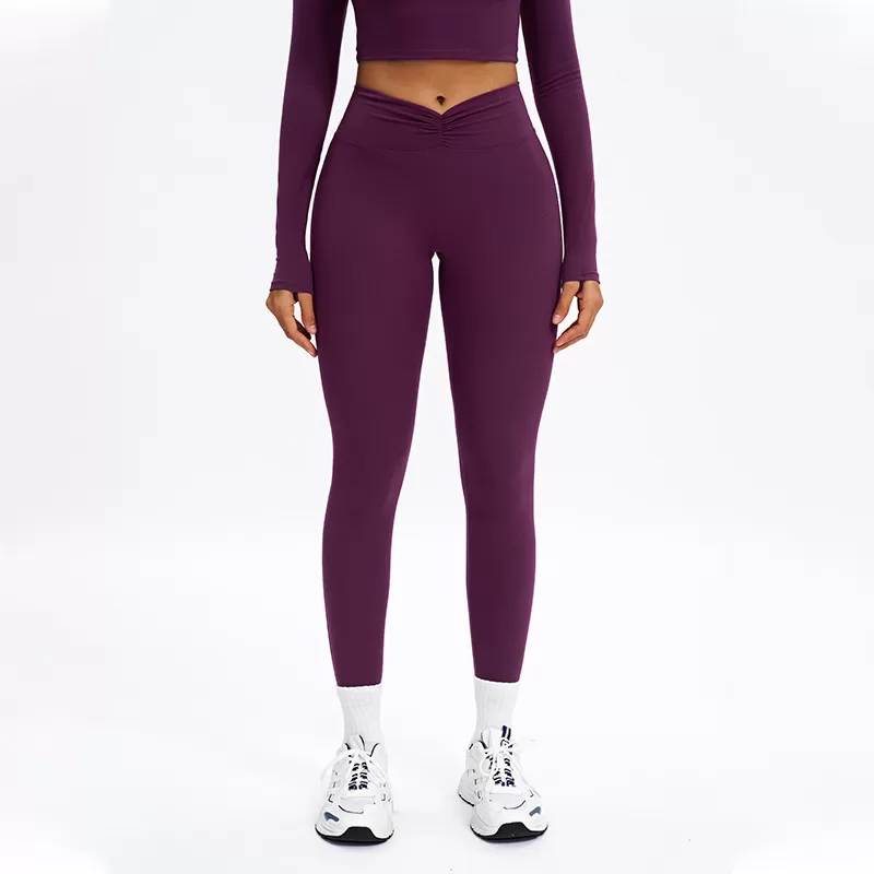Purple leggings