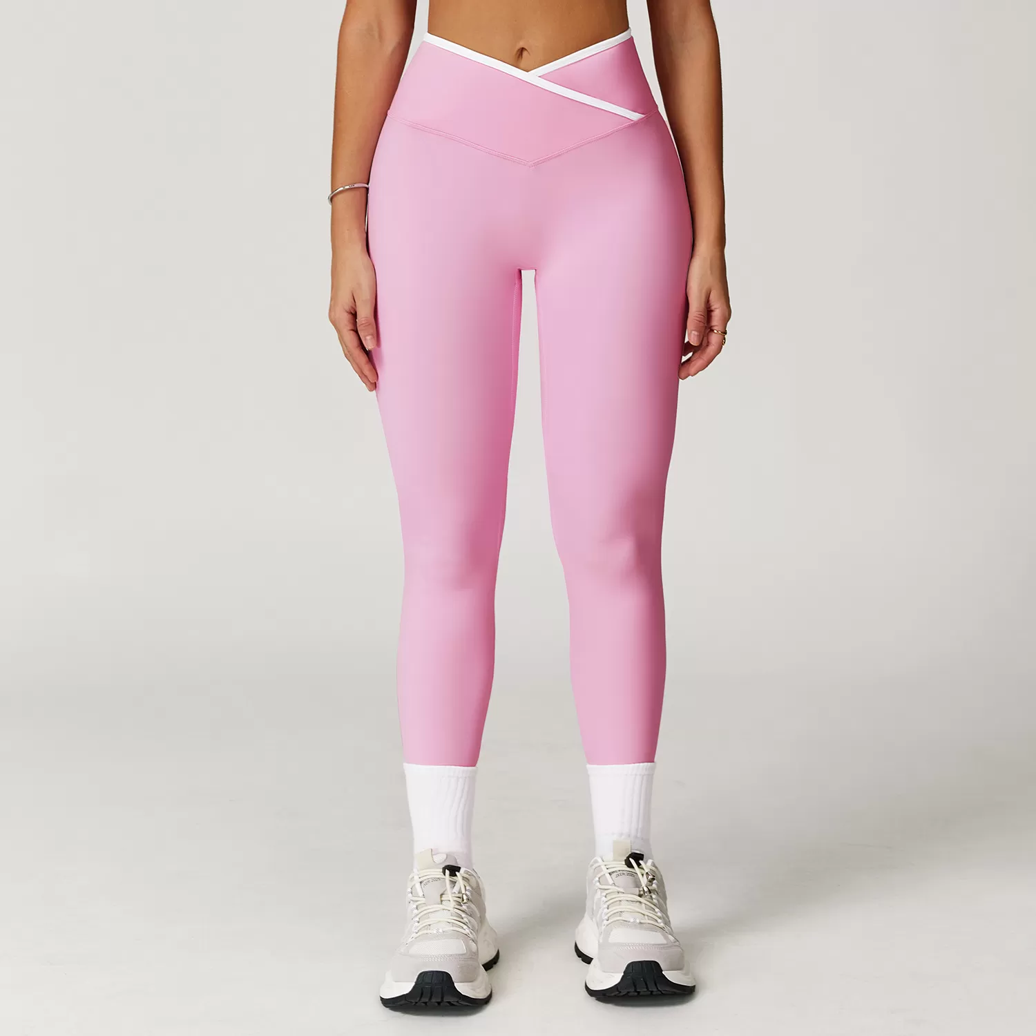 pink leggings