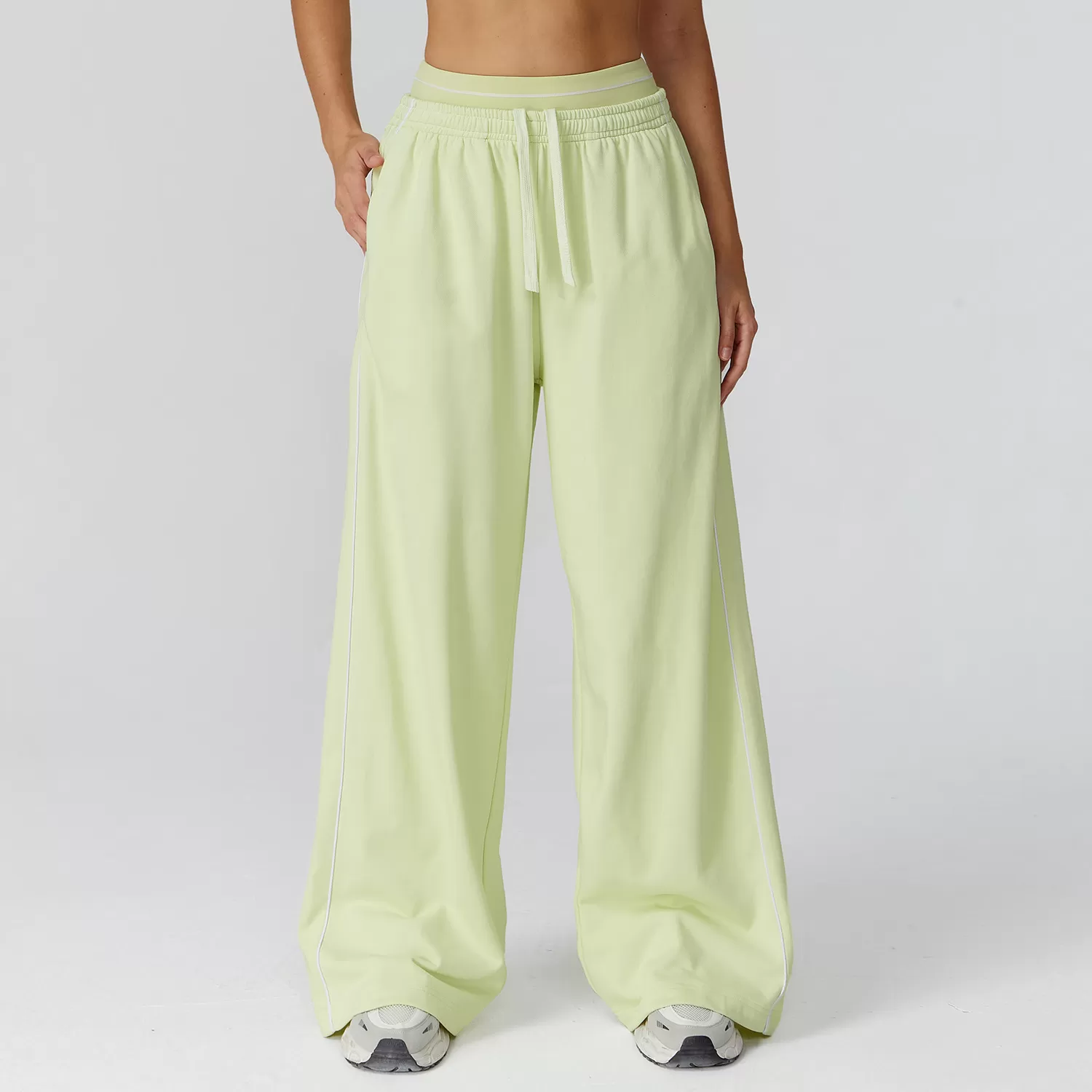 Lime pants