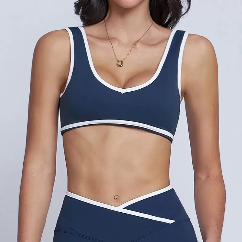 Navy bra