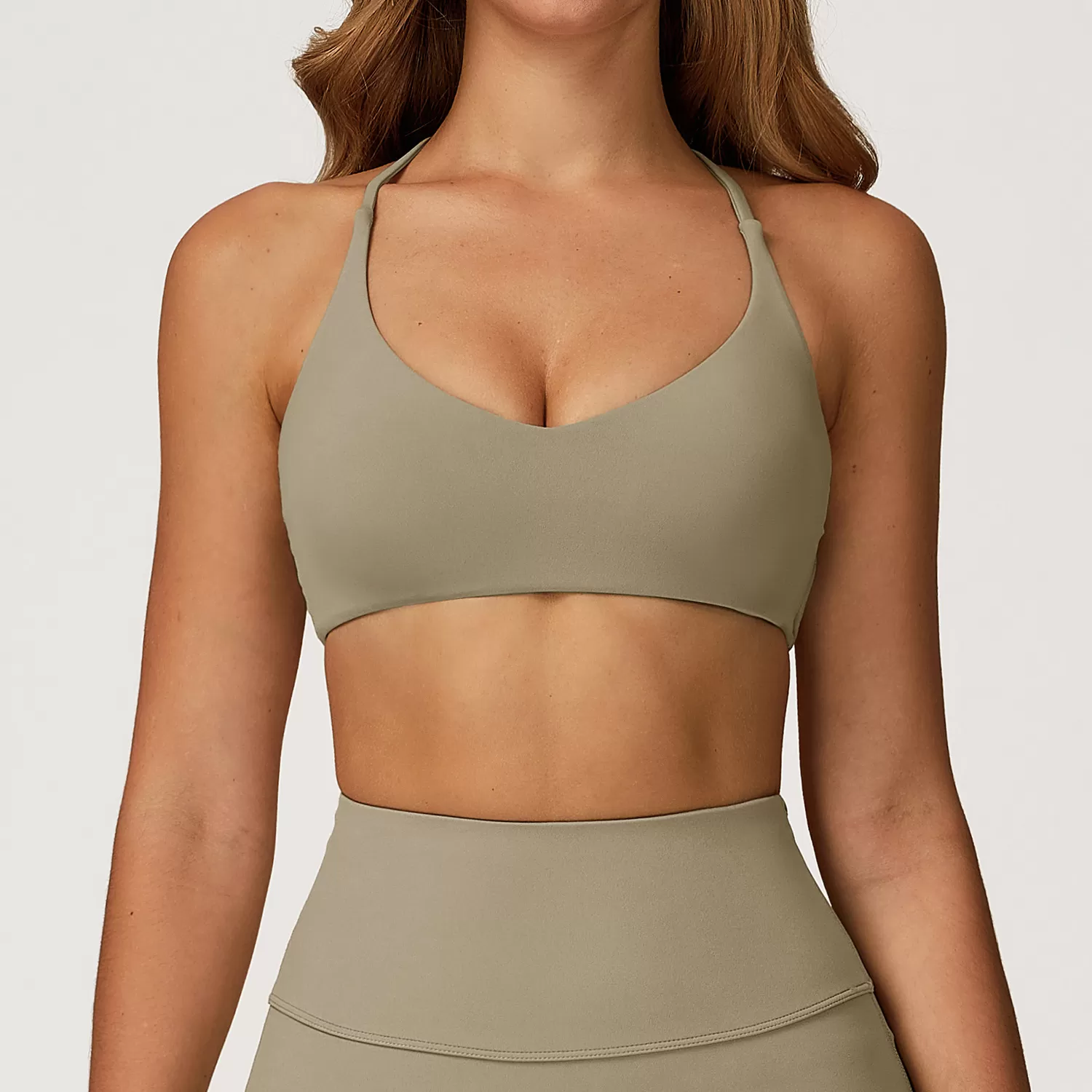 Khaki bra