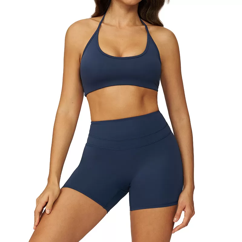 New Women's Sports Bra Shorts Sets Fitness Exercise Yoga Sets Fitness Clothing Women FGBYZ3109
