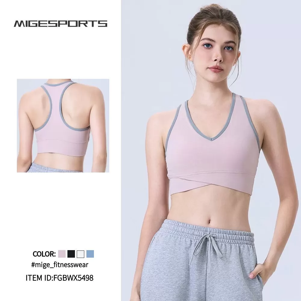 Women Gym Exercise Athletic Yoga Tops  Activewear Singlet Workout Tank Top Sports Shirts FGBWX5498
