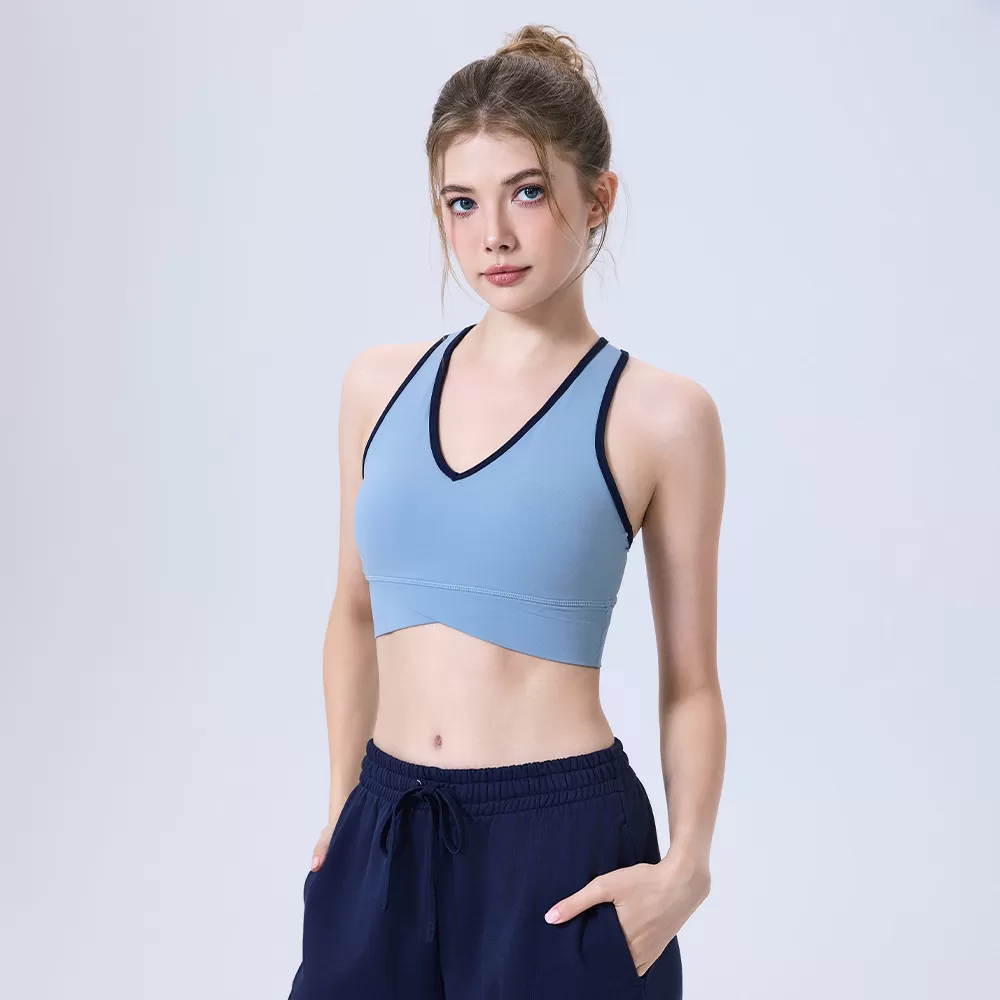 Women Gym Exercise Athletic Yoga Tops  Activewear Singlet Workout Tank Top Sports Shirts FGBWX5498