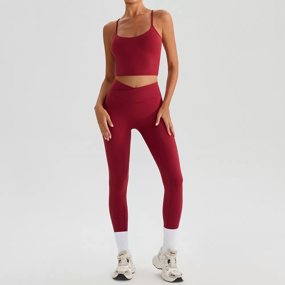 Sports Clothes Women's Athletics Fitness Yoga Wear Workout Clothing for Woman Gym Fitness Sets FGBYW572+KW441
