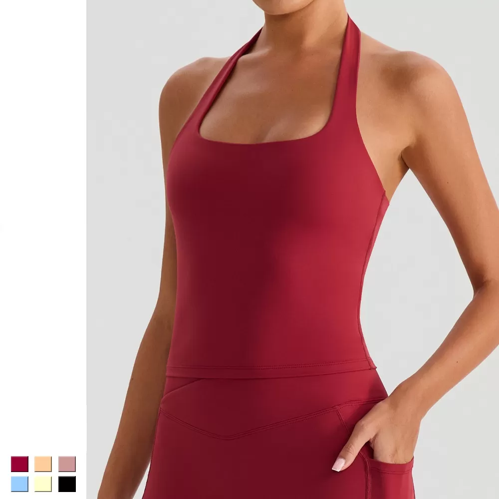 Women'sYoga Vest  Breathable Lightweight for Yoga Sessions & Active Days FGBKW570