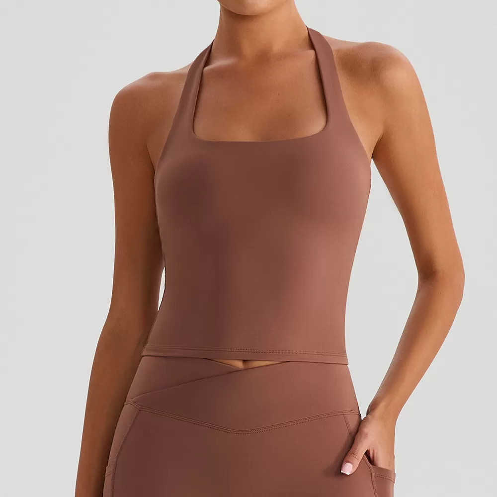 Women'sYoga Vest  Breathable Lightweight for Yoga Sessions & Active Days FGBKW570