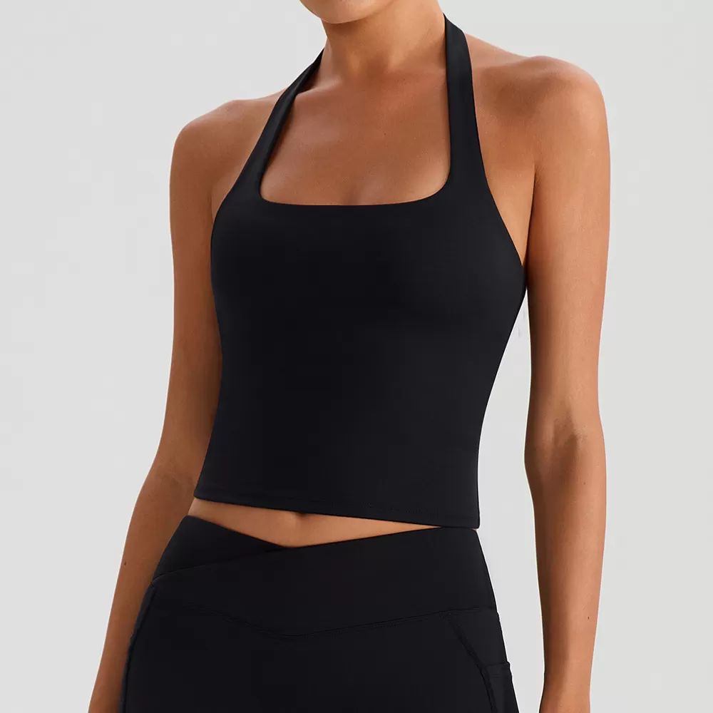 Women'sYoga Vest  Breathable Lightweight for Yoga Sessions & Active Days FGBKW570