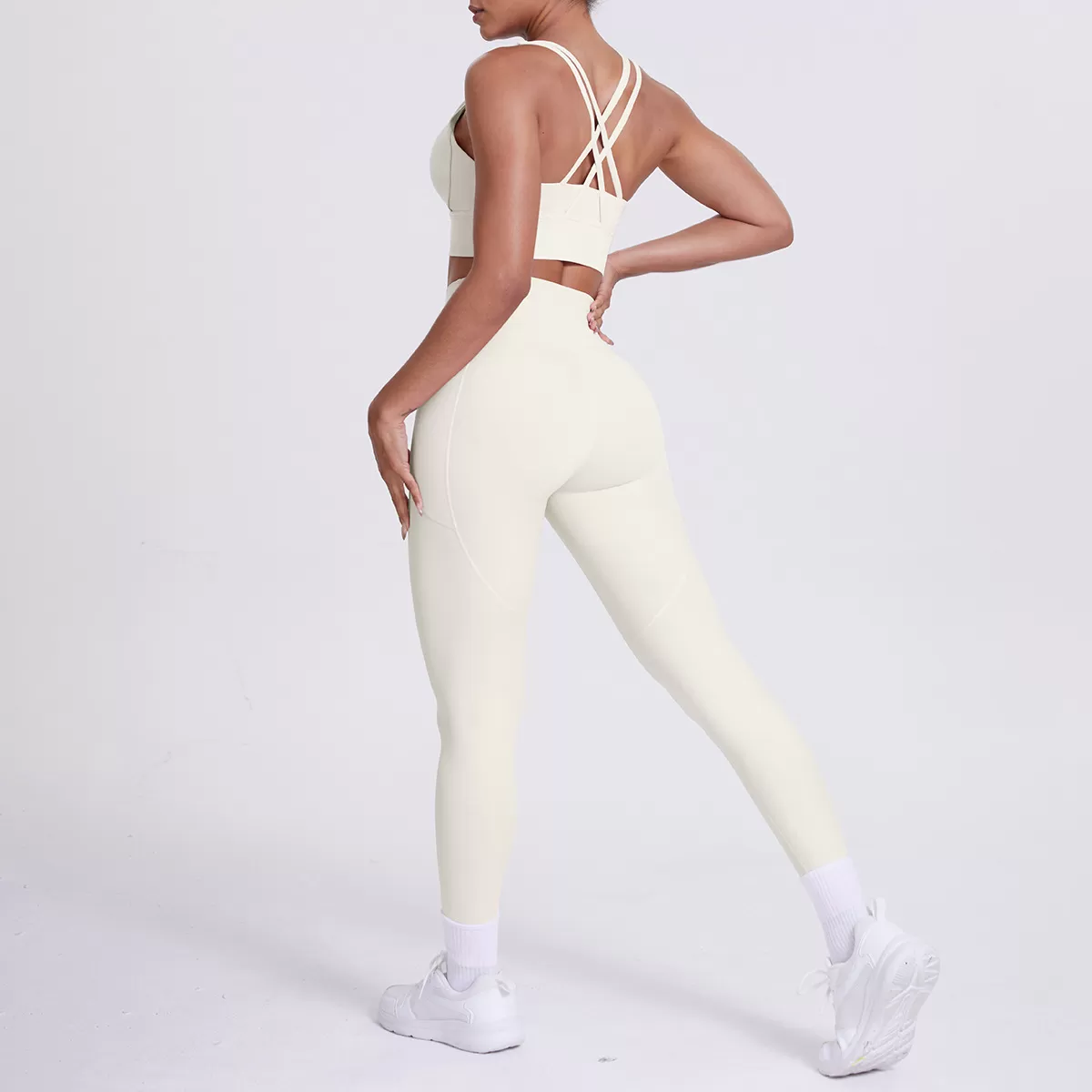 Activewear 2 Piece Set Women Gym Wear Yoga Sets Workout Sets for Women FGB7113+7108