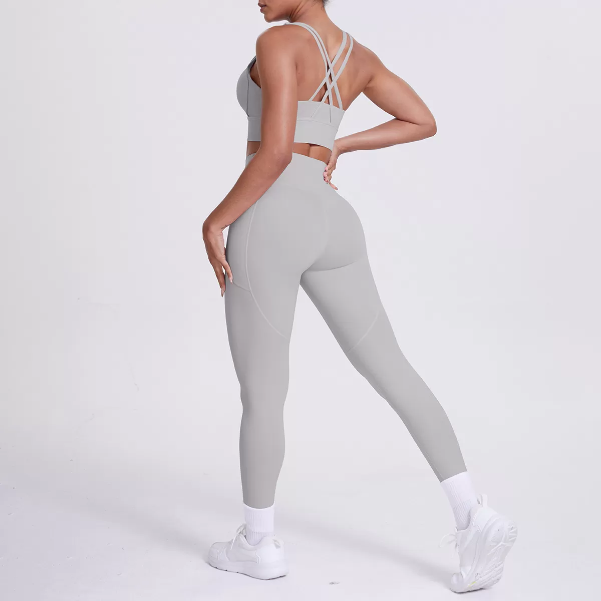 Activewear 2 Piece Set Women Gym Wear Yoga Sets Workout Sets for Women FGB7113+7108