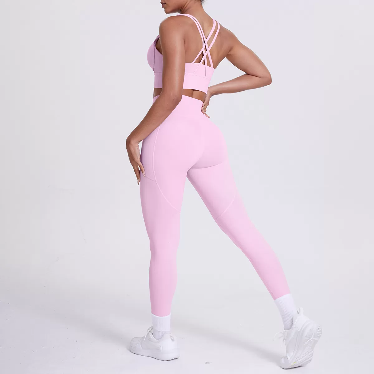 Activewear 2 Piece Set Women Gym Wear Yoga Sets Workout Sets for Women FGB7113+7108