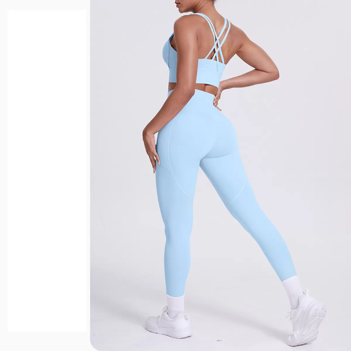 Activewear 2 Piece Set Women Gym Wear Yoga Sets Workout Sets for Women FGB7113+7108