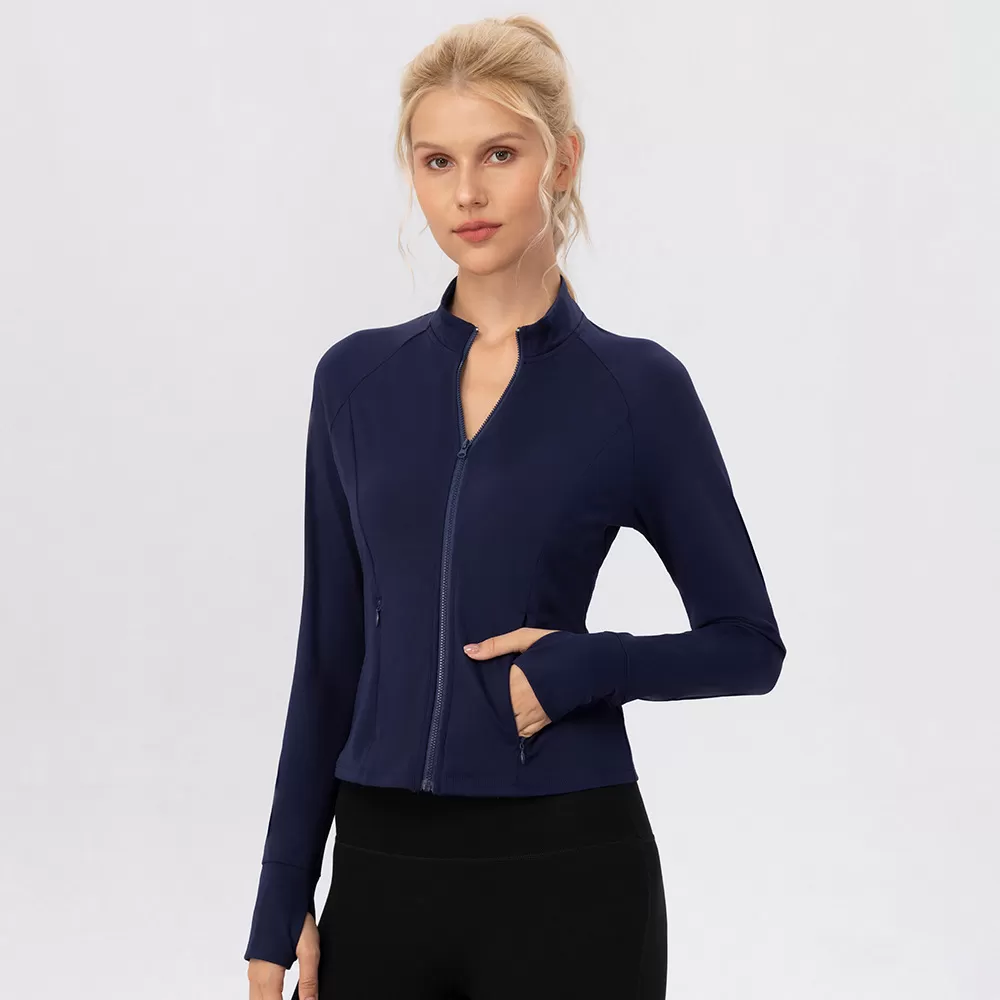 Fall Activewear Pilates  Athletic Jacket Gym Sport Clothes Woman  Sports Jacket for WomenFGB52633